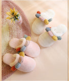 Advbridge Warm Faux Fur Shoes Woman Fashion Indoor Slippers Soft Plush Anti-slip Girls Home Floor Slipper Comfortable Ladies Furry Slides