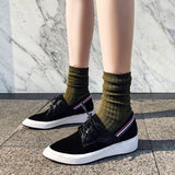 Advbridge INS women shoes Genuine Leather 22-24.5 cm length pumps women shoes Sheep suede pointed toe female+shoes yellow shoes