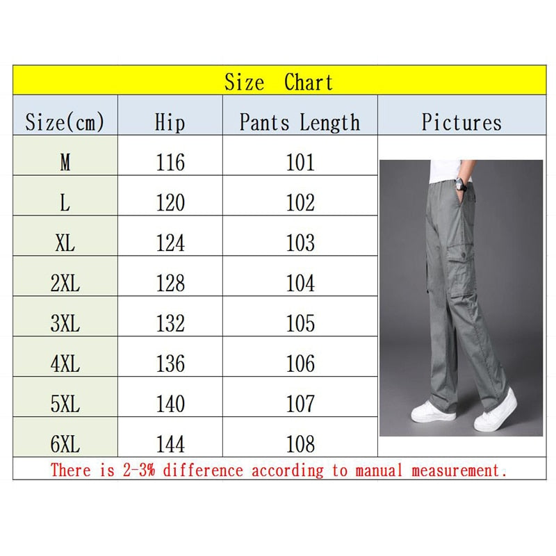 Advbridge Cargo Pants Men Plus Size Cotton Washed Overalls Outdoor Solid Casual Pocket Trousers Straight Men Work Pants Sarouel Homme