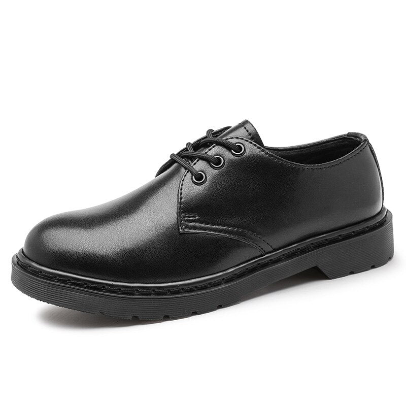 Advbridge Big Size 38-48 Oxford Shoes For Men Fashion Leather Casual Men's Shoes Formal Dress Platform Footwear Male Comfortable Loafers