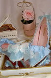 Advbridge Japanese tea party sweet lolita shoes vintage round head high heel women shoes cute lace bowknot kawaii shoes loli cosplay