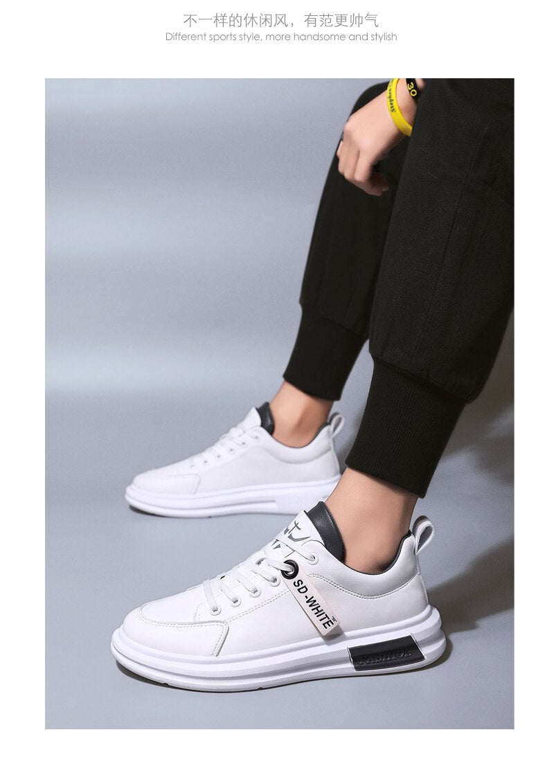 Advbridge Men's shoes summer new breathable white shoes fashion all-match board shoes men's sports casual shoes