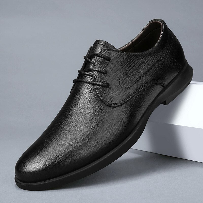 Advbridge Luxury Brand Men Shoes Casual Leather Spring Autumn Winter Fashion Men Flats Comfortable Office Men Dress Shoes