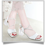 Advbridge Sandals Women's Fashion Style Summer New Luxury Heel Women's Fashion Crystal Heel Women's Shoes