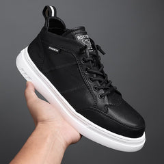 Advbridge Leather Shoes Casual Sneakers Men Shoes Comfortable Quality Leather Shoes Men Sneakers Hot Sale Korean shoes