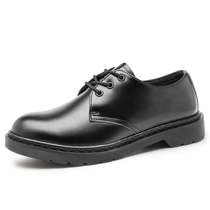 Advbridge Big Size 38-48 Oxford Shoes For Men Fashion Leather Casual Men's Shoes Formal Dress Platform Footwear Male Comfortable Loafers