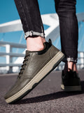 Advbridge Thick-soled Comfortable Non-slip Lightweight Shoes  Autumn New Men Casual Shoes Retro Breathable Business Casual Sneakers 44