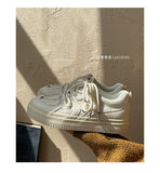 Advbridge 2023 Brand White Sneakers For Women Platform Designer Casual Lace Up Woman Flats Sneakers Shoes Tennis Female Vulcanized Shoes