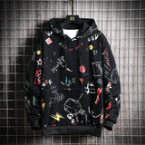 Advbridge Spring and Autumn Anime Cartoon Print Long Sleeves Hoodies Brand  Pullovers Cotton Casual Tracksuits Men Sweatshirt M-5Xl