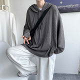 Advbridge Men Women Oversize Striped Hoodie Basic Tshirt Sweatshirts All match Autumn Summer Casual Street Wear Ulzzang Stylish Pullover