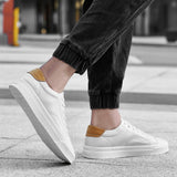Advbridge Fashion Outdoor Leisure Shoes Genuine Leather Mens Shoes Luxury Brand Sneakers New Skateboarding All-Match Comfortable Footwear