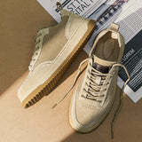 Advridge Fashion Leather Mens Sneakers Business Formal Shoes Soft Men Casual Shoes Outdoor Men Skate Shoes British Style Vulcanize Shoes
