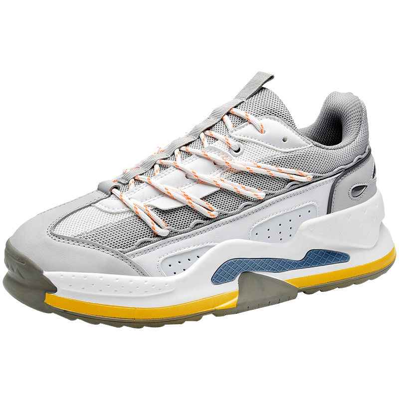Advbridge High Quality Spring New Men's Casual Shoes Fashion Outdoor Sports Shoes Shock Absorption Wear-resistant Breathable Shoes 44