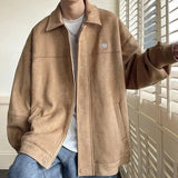 Advbridge Autumn Winter Fashion Man Solid Soft Warm Casual Shirt Men's Loose Tess Cool Boys All Match Coat Cardigan Jacket