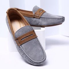 Advbridge Handmade Leather Men Shoes Casual Slip on Formal Loafers Men Moccasins Male Driving Shoes All-match Outdoor Shoes Walking Flats