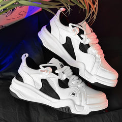 Advbridge Casual New Fashion Mens Sneakers Harajuku Style Designer Breathable Chunky Skate Shoes Male Vulcanized Platform Athletic Shoes