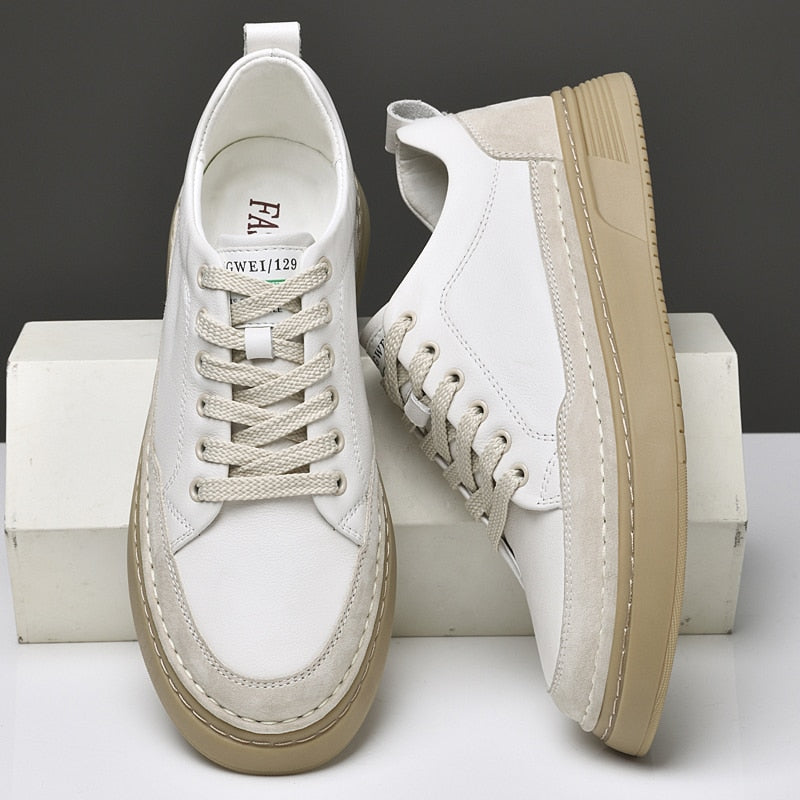 Advbridge New Mens Casual Shoes Men Sneakers Comfortable Flats Breathable High Quality Vulcanized Shoes Light Male White Leisure Walk