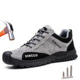 Advbridge Men Safety Shoes Anti-smash Anti-puncture Work Sneakers Women  Indestructible Work Shoes Safety Boots Steel Toe Shoes