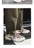 Advbridge New Casual Shoes Sneakers Fashion Sports Running Breathable Flat Shoes Trend Elastic Tennis Shoes Non-slip Male Shoes
