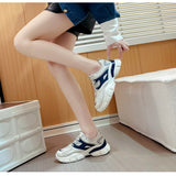 Advbridge Fashion Thick Soled Women's Light Mesh Shoes 2023 Spring Korean Student Sports Shoes Street Photo Casual Women's Designer Shoes
