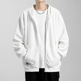 Advbridge Spring New Men Solid Color Street Sweatshirt  Cycling Basketball Simplicity Jacket neutral Collar Hoodie Sport Coats Trendy 2023