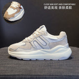 Advbridge Sneakers Flat Platform Daddy White Running Shoes Women's Korean Spring New Sports Casual Vulcanize Tennis Basket
