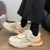Advbridge Men Women Sneakers Plus Size 41 Women's Casual Shoes 42 Fashion Chunky Sneakers Woman Thick Sole Sport Shoes Big Size Shoes 43