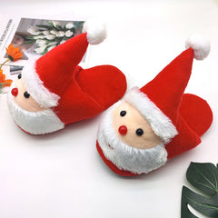 Advbridge Women Winter Slippers Indoor Home Cute Christmas Shoes Warm Plush Soft Sole Female Male House Floor Slides Couples Furry Slipper