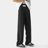 Advbridge New Casual Pants Light&Thin Korean Men's Pants Straight Loose Korean Sweatpants Soft Fashion Wide Leg Long Baggy Trousers