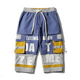 Advbridge New Summer Fashion Men Shorts New Hot Motion Casual Shorts Mens Hip Hop Streetwear Harajuku Pocket Tooling Daily Shorts