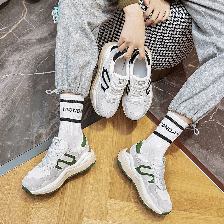 Advbridge Platform Sneakers Women  Designer Shoes Woman Tennis Female Fashion Luxury Shoes Women Heels Flats Mesh Summer Shoe Girl 40