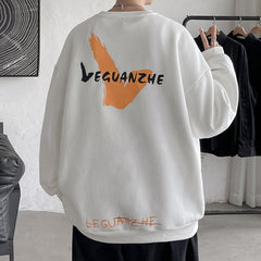 Advbridge Autumn Graffiti Oversize Men Sweatshirt 5XL Harajuku Fashion Male Pullovers Women's Casual O-neck Clothing