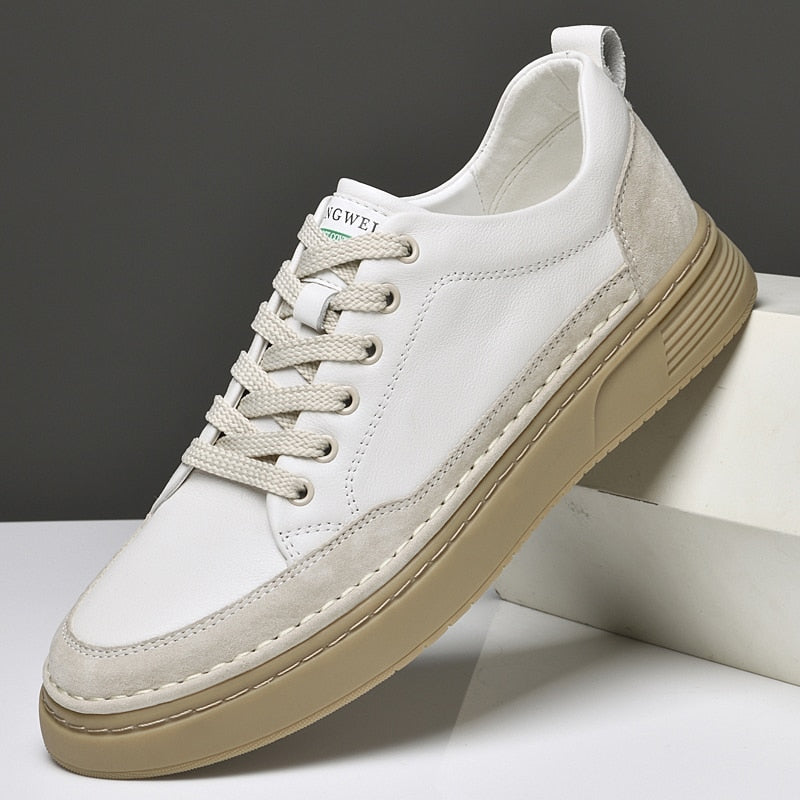 Advbridge New Mens Casual Shoes Men Sneakers Comfortable Flats Breathable High Quality Vulcanized Shoes Light Male White Leisure Walk