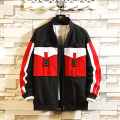 Advbridge Casual Patchwork Jackets For Men's Baseball Uniform Bomber 2023 Spring Autumn Fashion Clothing Oversize 4XL 5XL