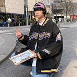 Advbridge New Spring Thin Light Letter Embroid Women's Oversize Varsity Jacket Unisex Men Baseball Bomber Coat Couple Streetwear Hip Hop