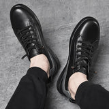 Advbridge Men Casual Shoes Handmade Mens Shoes Cow Genuine Leather Loafers Moccasins Slip On Male Flats Male Driving Shoes Sneakers Men