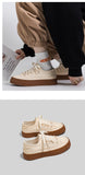 Advbridge Spring Autumn Fashion Women Vulcanized Sneakers Comfortable Female Simple Casual Canvas Shoes Ladies Platform Flats