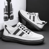 Advbridge Classic Low Top New Mens Shoes Casual Shoes 2023 Breathable for Men Skate Shoes Men All-match Male Comfortable Leather Sneakers