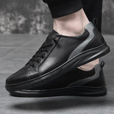 Advbridge Men Casual Shoes Handmade Mens Shoes Cow Genuine Leather Loafers Moccasins Slip On Male Flats Male Driving Shoes Sneakers Men