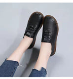 Advbridge 2023 Spring Summer Soft Footwear Women Casual Shoes Fashion Ladies Flats Brand Woman Non-slip Black White Shoes A4481
