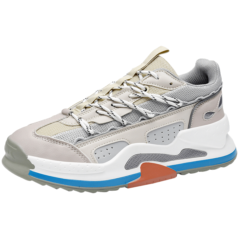 Advbridge High Quality Spring New Men's Casual Shoes Fashion Outdoor Sports Shoes Shock Absorption Wear-resistant Breathable Shoes 44