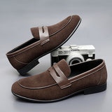 Advbridge Sude Leather Man's Loafers Elegantes Men Driving Shoes Fashion Summer Lazy Shoes Lightweight Moccasins New Slip on Casual Shoes