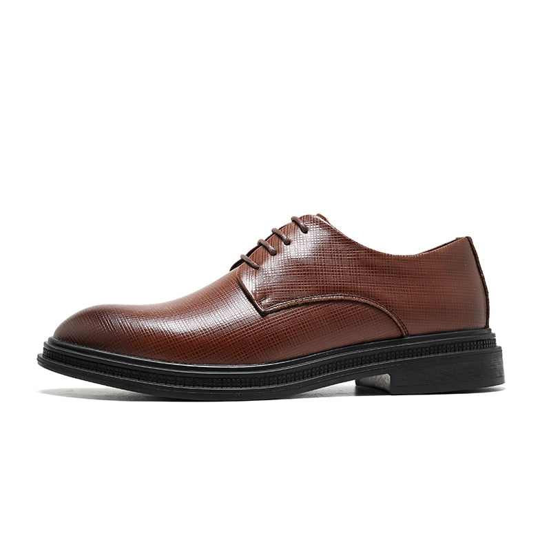 Advbridge Slip on Men Dress Shoes Men Oxfords Fashion Business Dress Men Shoes New Classic PU Men'S Suits Shoes Man Shoes Size 38-44
