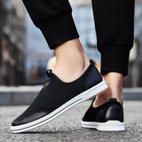 Advbridge Breathable Man Casual Shoes Comfort Mesh Shoes Summer Mens Loafers Leisure Walk Shoes Hollow Out Sneakers Male Treking Footwear