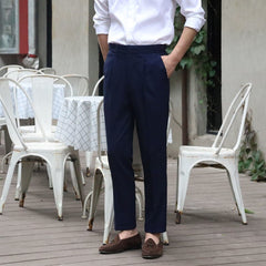 Advbridge 2023 Spring Autumn Men's New Business Casual Dress Pants Male Slim Fit Office Social Trousers Men Solid Color Suit Pants W125