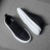 Advbridge Men's Casual Shoes Black Leather Flats Size 39-44 Graffiti  Sneakers Designer Shoes Men Hiking Leisure Shoes %