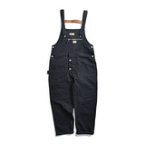 Advbridge Male Japan Harajuku Streetwear Hip Hop Jumpsuit Bib Trousers Overalls Men Women Couple Loose Casual Wide Leg Cargo Pants