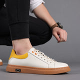 Advbridge New Spring Autumn Men Sneakers All-match White Fashion Skate Shoes Personality Color Matching Men's Vulcanize Shoes Casual Shoes