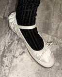 Advbridge Cat Heel Retro Ballet Shoes French Mary Jane Heels Stiletto Bowknot Pumps Spring Designer Women Shoes Ins Style Sweet Lady Shoes