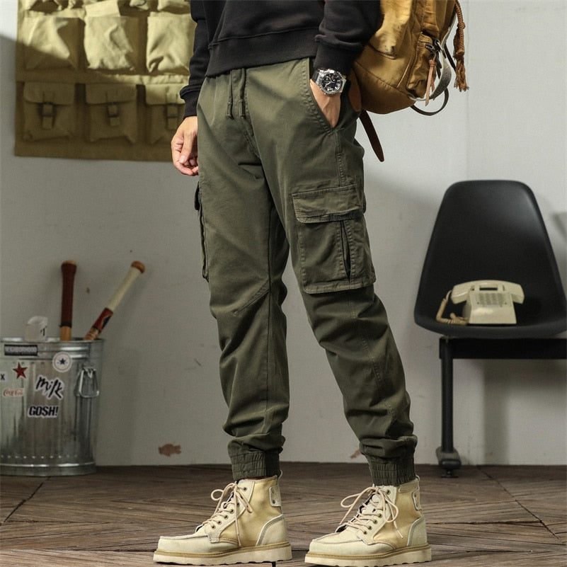 Advbridge Camping Hiking Men's Cargo Pants Fishing New Quick-drying Leisure Travel Active Outdoor   Military Big Pocket Sports Pants 2023